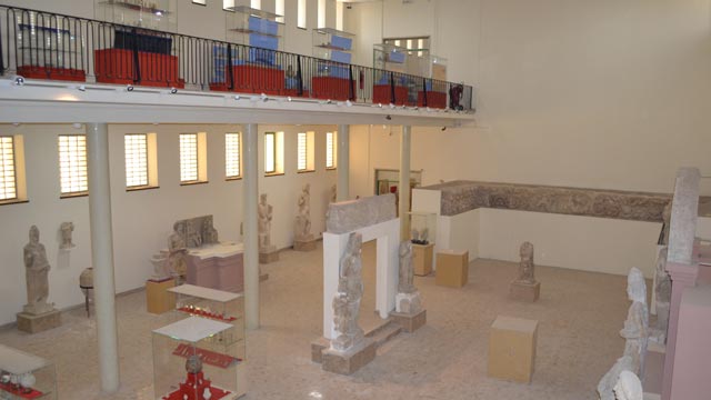 Ground and first floors of Hatra Gallery at the Iraq Museum after renovation, July 2011