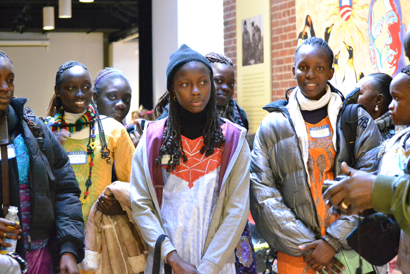 The delegation has an opportunity to spend the day at the School Without Walls, a high school in the heart of Washington, D.C. 