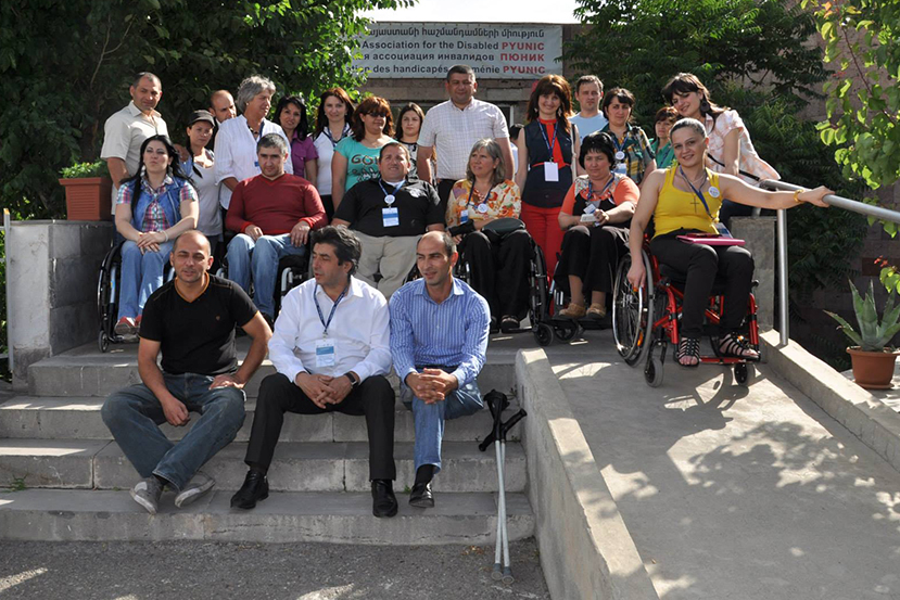 American participants visit MIUSA's in-country partner organization, Pyunic, for a tour, cultural orientation, and discussion on issues impacting sport opportunities for youth with disabilities.