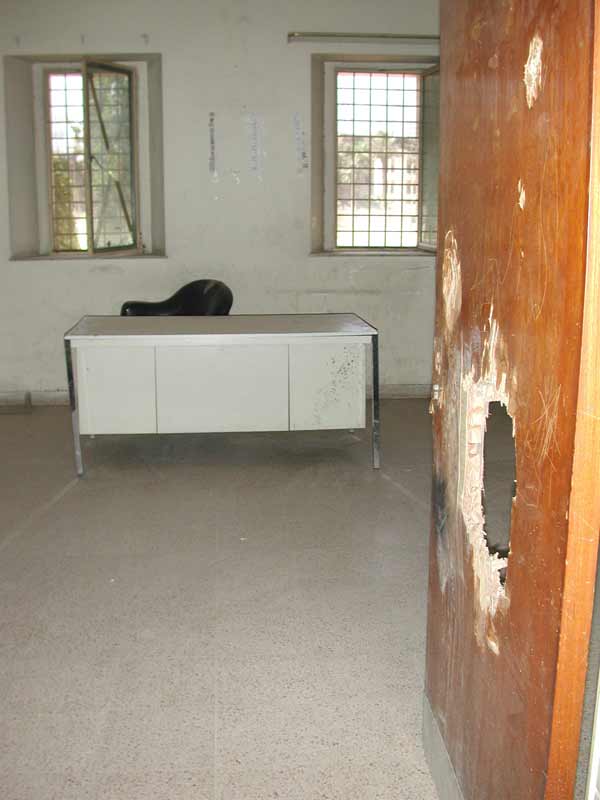 Administrative office at the Iraq Museum after being looted, May 2003