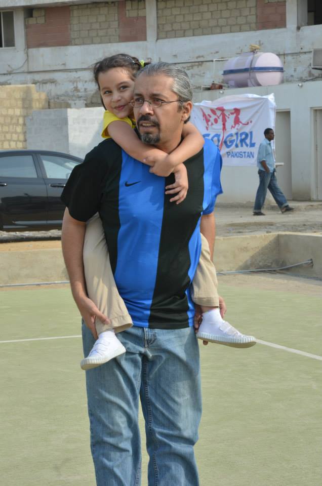Along with the female participants, Fatima actively encourages fathers, brothers, uncles, and the whole community to get involved with supporting the young players