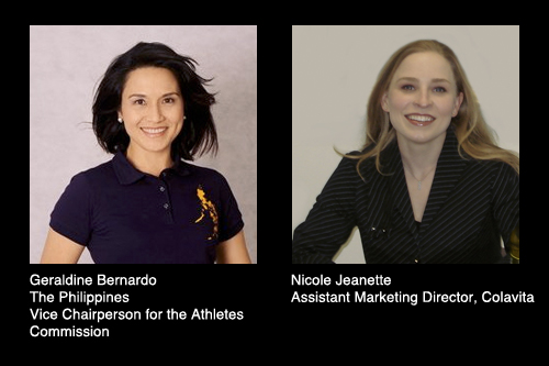 Geraldine Bernardo and Nicole Jeanette