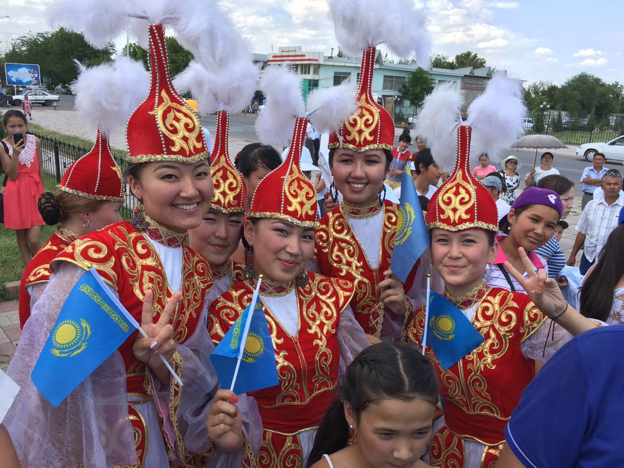 Women in beautiful local dress