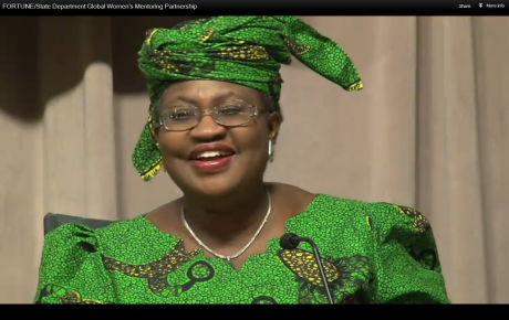 Ngozi Okonjo-Iweala, Managing Director, World Bank