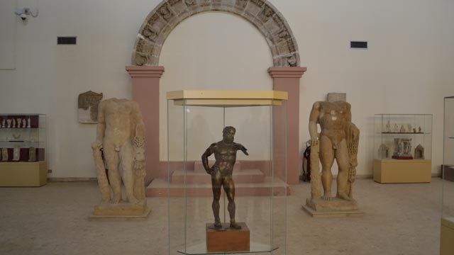 Ground floor of the Hatra Gallery at the Iraq Museum after renovation, July 2011