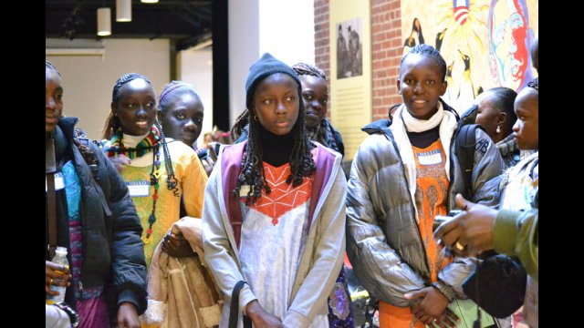 The delegation has an opportunity to spend the day at the School Without Walls, a high school in the heart of Washington, D.C. 