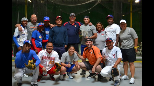 The group takes part in athletic and leadership training programs with professional baseball coaches.