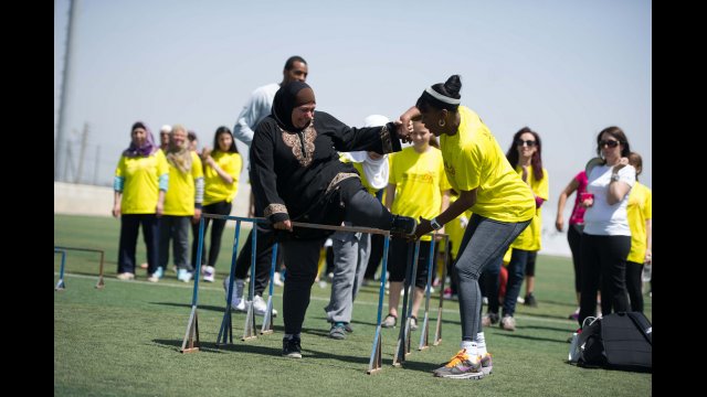 Jackie proves that anyone can be an athlete! Movement is the key to health