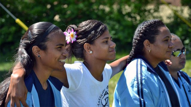 Before the program, many of the participants did not know one another. They became quick friends.