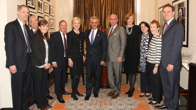 FFSB Members meet with guests and panelists during the May 2013 meeting.