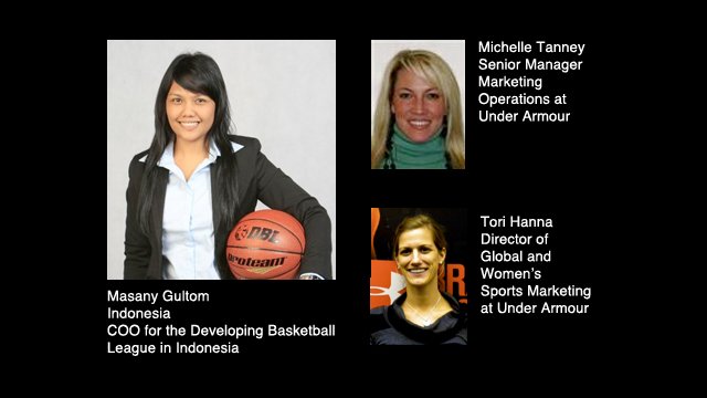 Masany Gultom, Michelle Tanney, and Tori Hanna