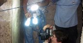 tikal site planning with flashlight